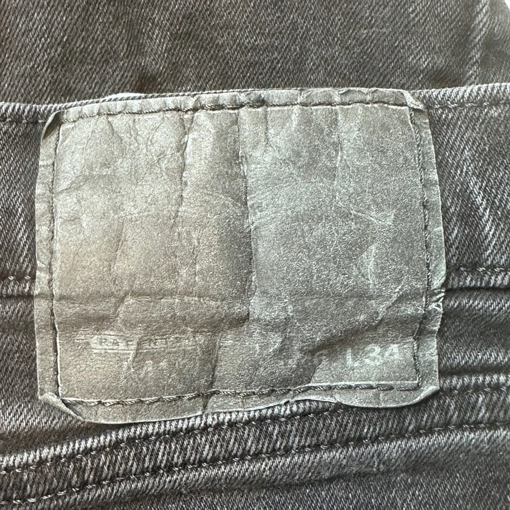 Levi's 541 Jeans Men 36x34 (35x30) Black Athletic Taper WaterLess Stretch Denim